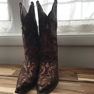 STETSON women’s hand made in Mexico boots size 7.
